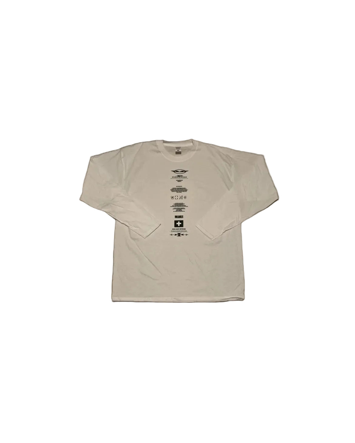 CAROUGE “TAG” WHITE LONGSLEEVE