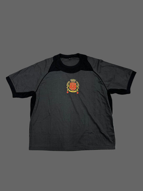 OVERDYED X CAROUGE SWEATSHIRT (GREY + BLACK)