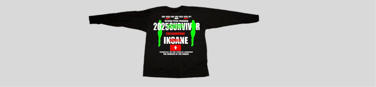 CAROUGE "2025 SURVIVOR" LONGSLEEVE