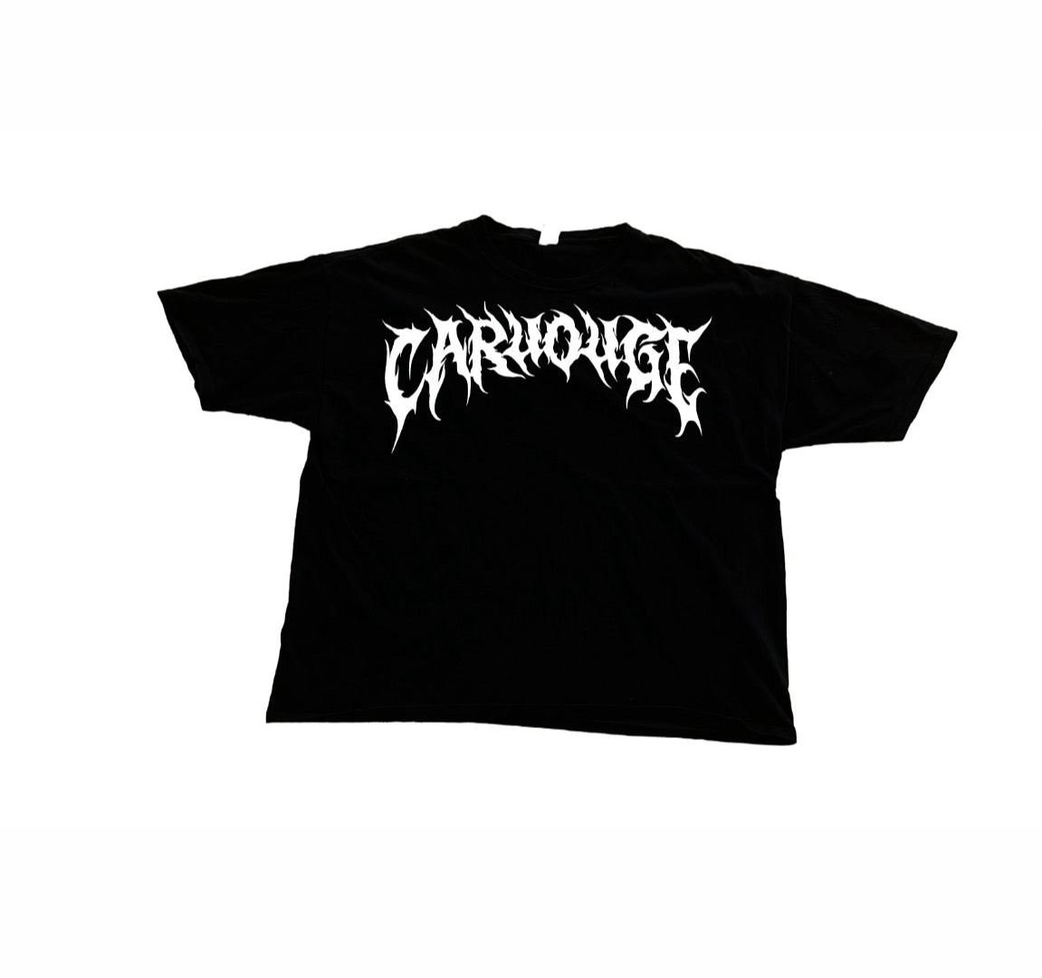 CAROUGE "GOTH" TEE (BLACK)
