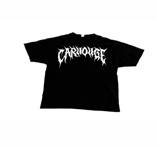 CAROUGE "GOTH" TEE (BLACK)